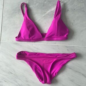 LSPACE Fuschia Bikini